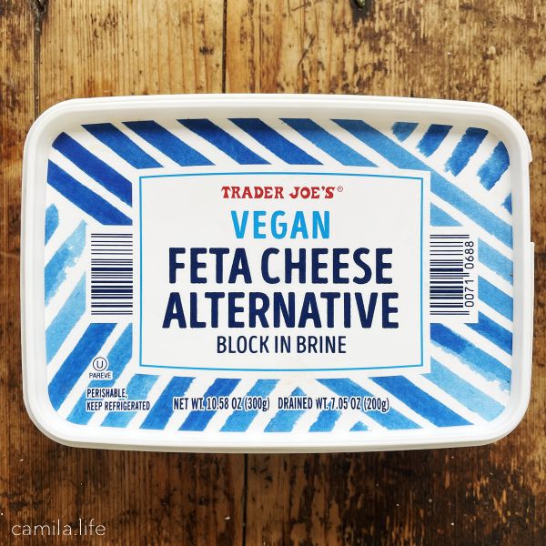 Feta Cheese Block in Brine - Vegan Ingredient on camila.life