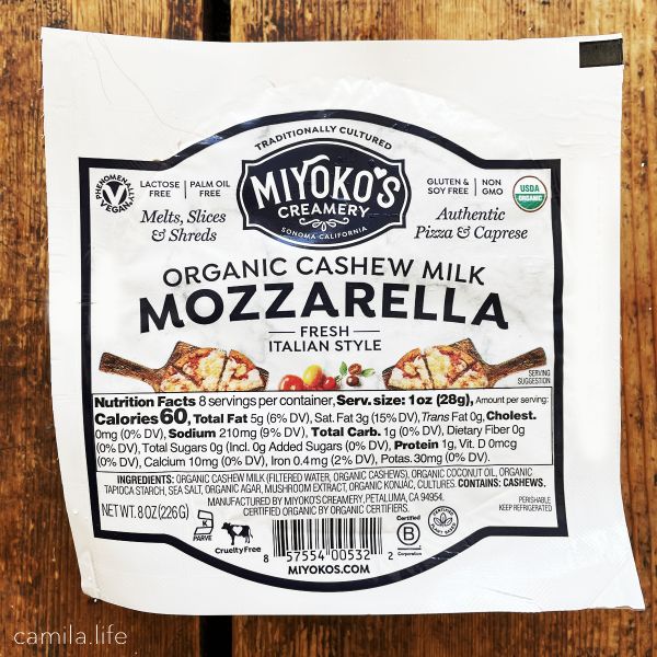 Fresh Mozzarella - Vegan Ingredient on camila.life