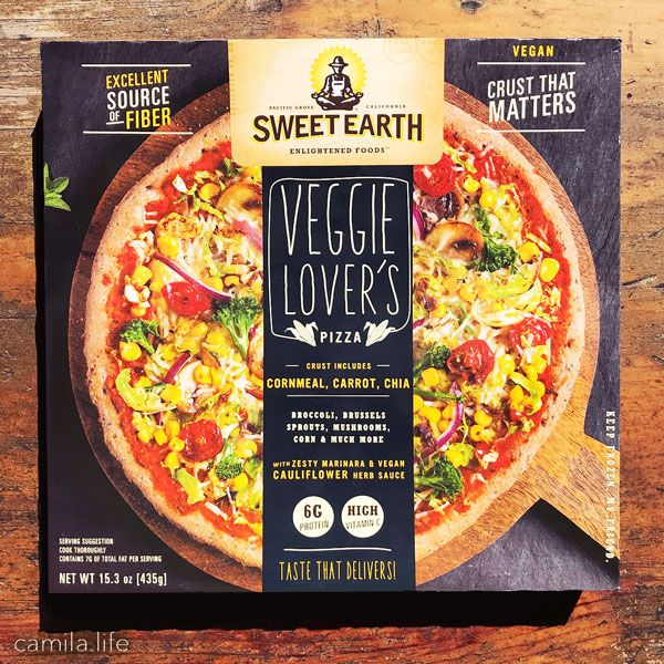 Veggie Lover's Pizza - Vegan Ingredient on camila.life