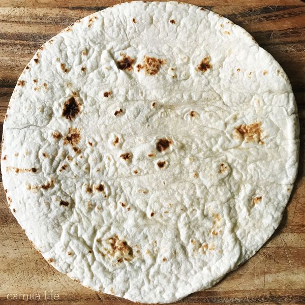 White Flour Tortilla - Vegan Ingredient on camila.life