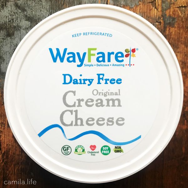 WayFare Cream Cheese - Vegan Ingredient on camila.life