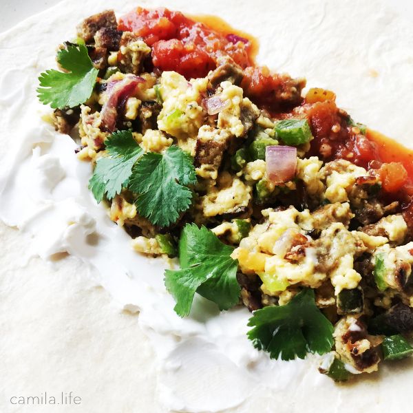 Southwest Breakfast LOVE - Vegan Recipe on camila.life