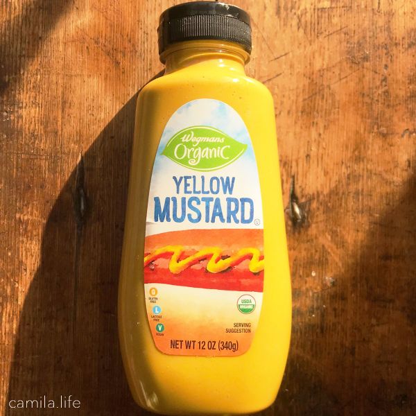 Yellow Mustard-Wegmans - Vegan Ingredient on camila.life