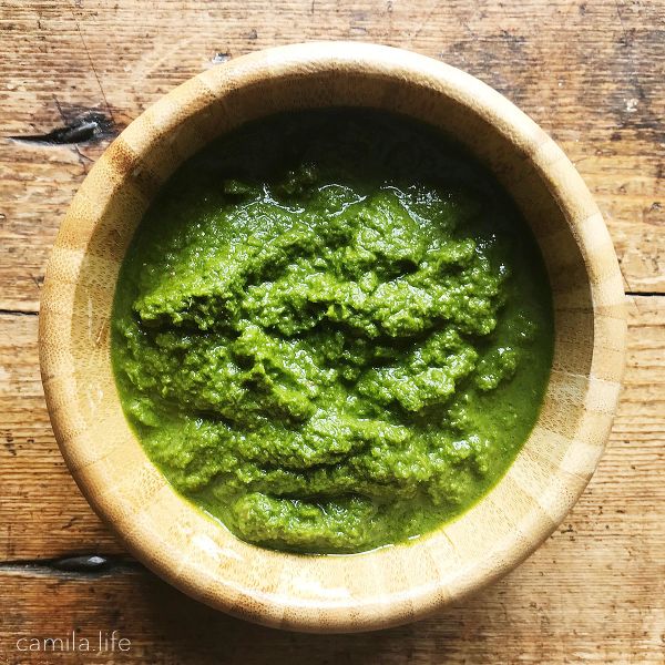 Pesto Power - Vegan Recipe on camila.life